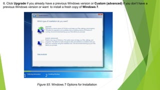 Activity 1 Windows 7 Installation | PPTX
