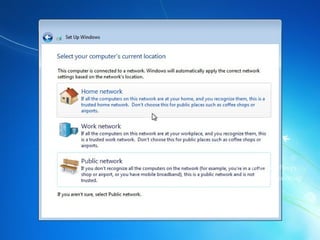 Windows 7 installation guide | PDF