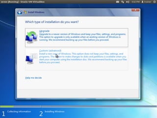 Windows 7 installation ppt