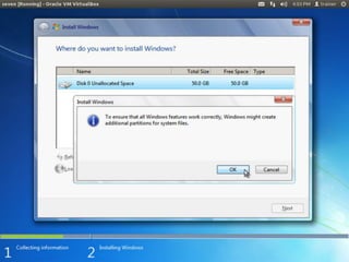 Windows 7 installation ppt