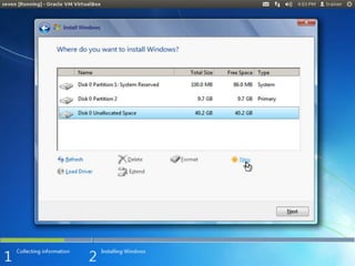 Windows 7 installation ppt