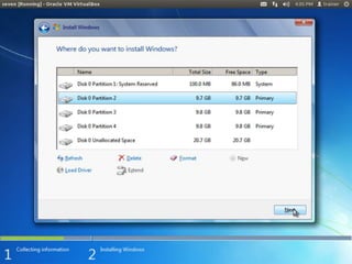 Windows 7 installation ppt