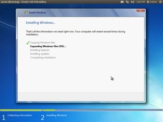 Windows 7 installation ppt