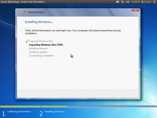 Windows 7 installation ppt