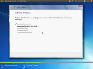 Windows 7 installation ppt
