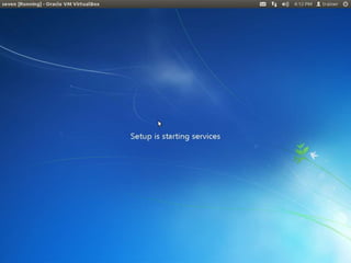 Windows 7 installation ppt