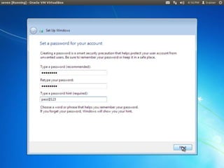 Windows 7 installation ppt