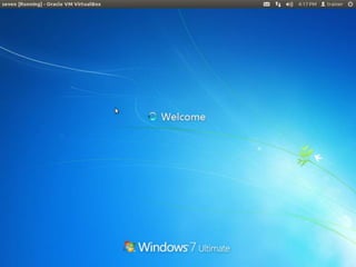 Windows 7 installation ppt
