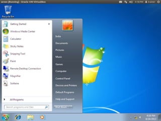 Windows 7 installation ppt
