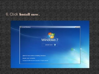 6. Click Install now.
 