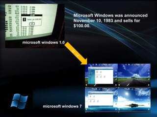 Windows 7 (modified to fit training)
