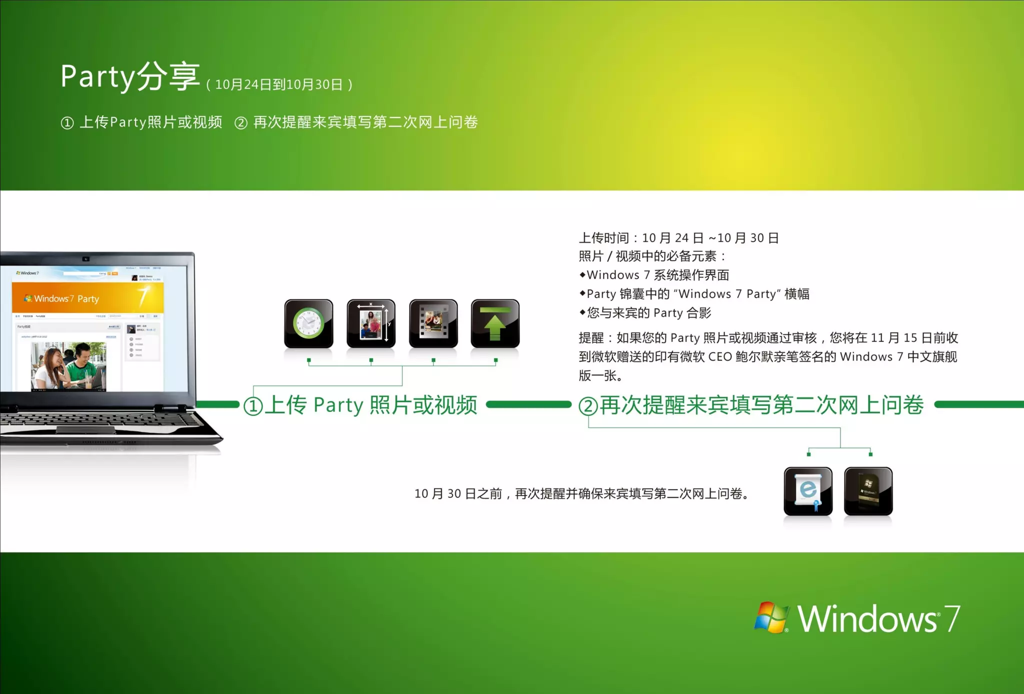 Windows 7 party 指南