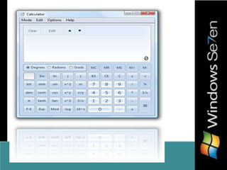 Windows 7 Presentation | PPTX