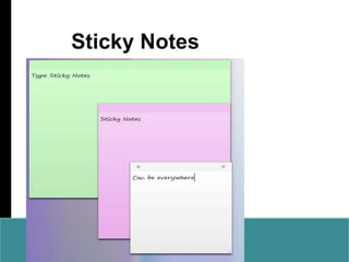 Jump ListNew TermRight Click on the Icon on the Taskbar to view a Jump List