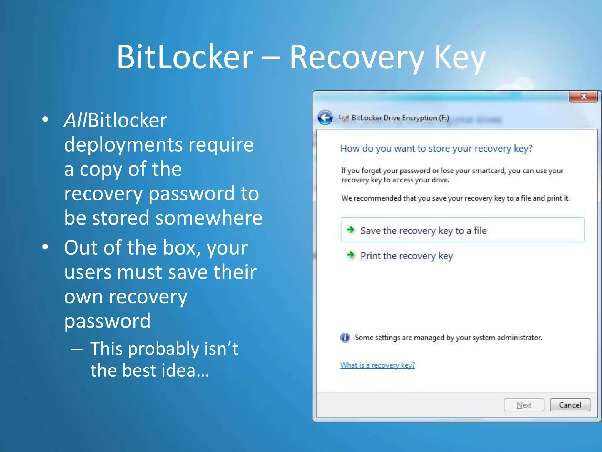 Driver and Device Support 