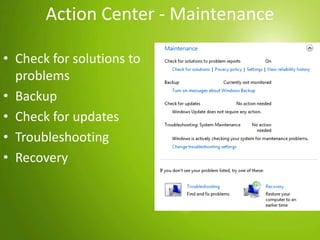 Aero Peak and Aero Snap