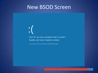 New BSOD Screen
 