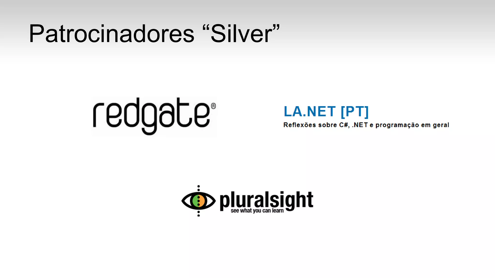 Patrocinadores “Silver”
 
