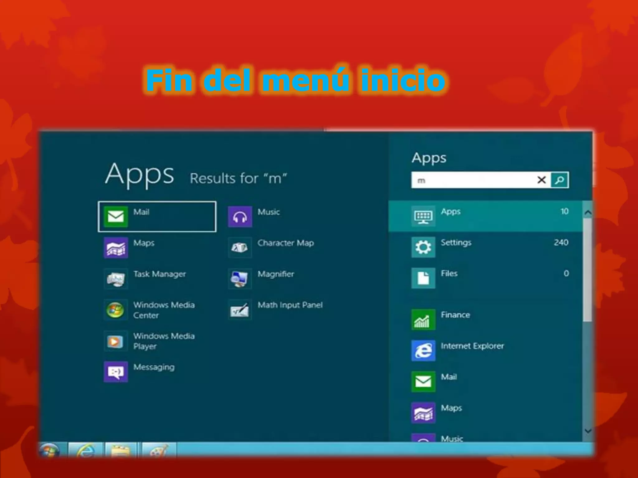 Windows 8. tarea de informatica