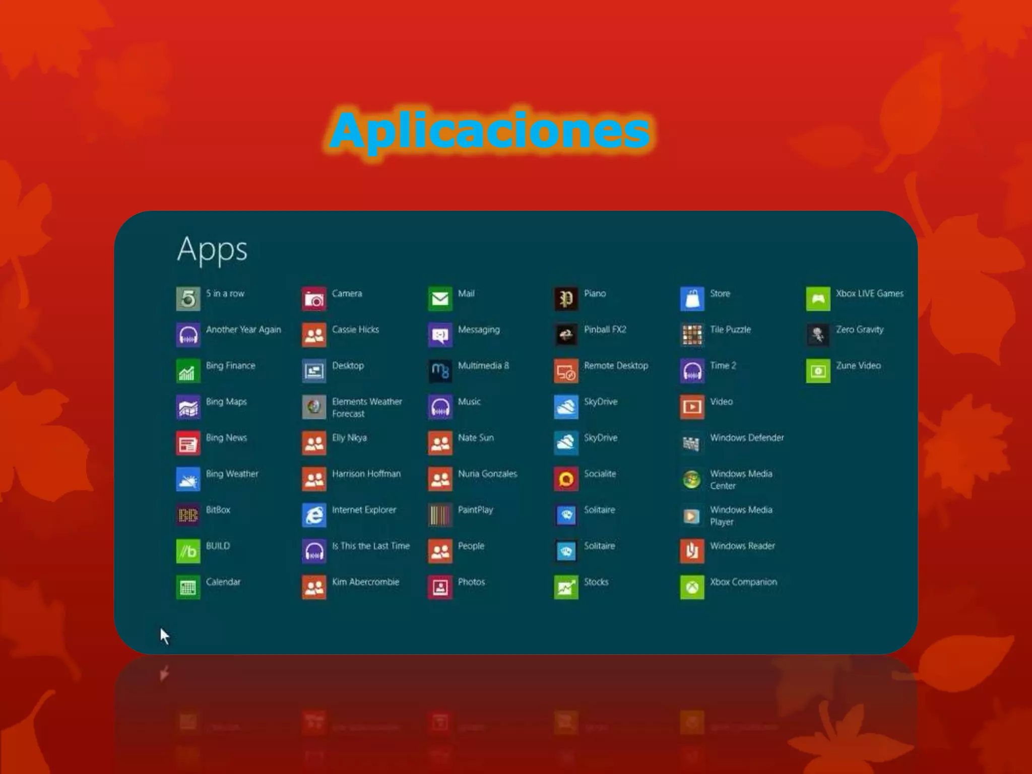 Windows 8. tarea de informatica