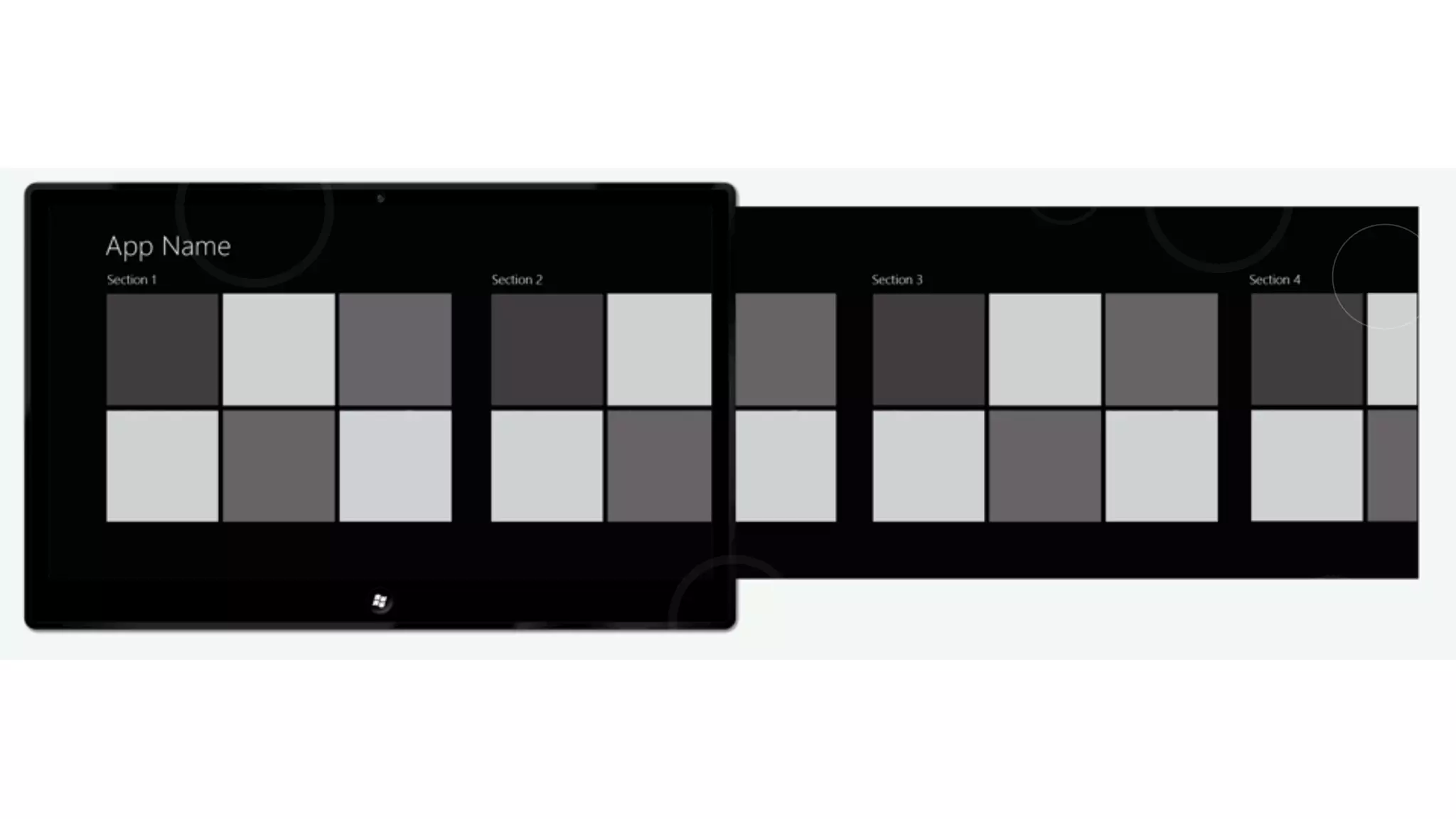 Microsoft Design principles and UI