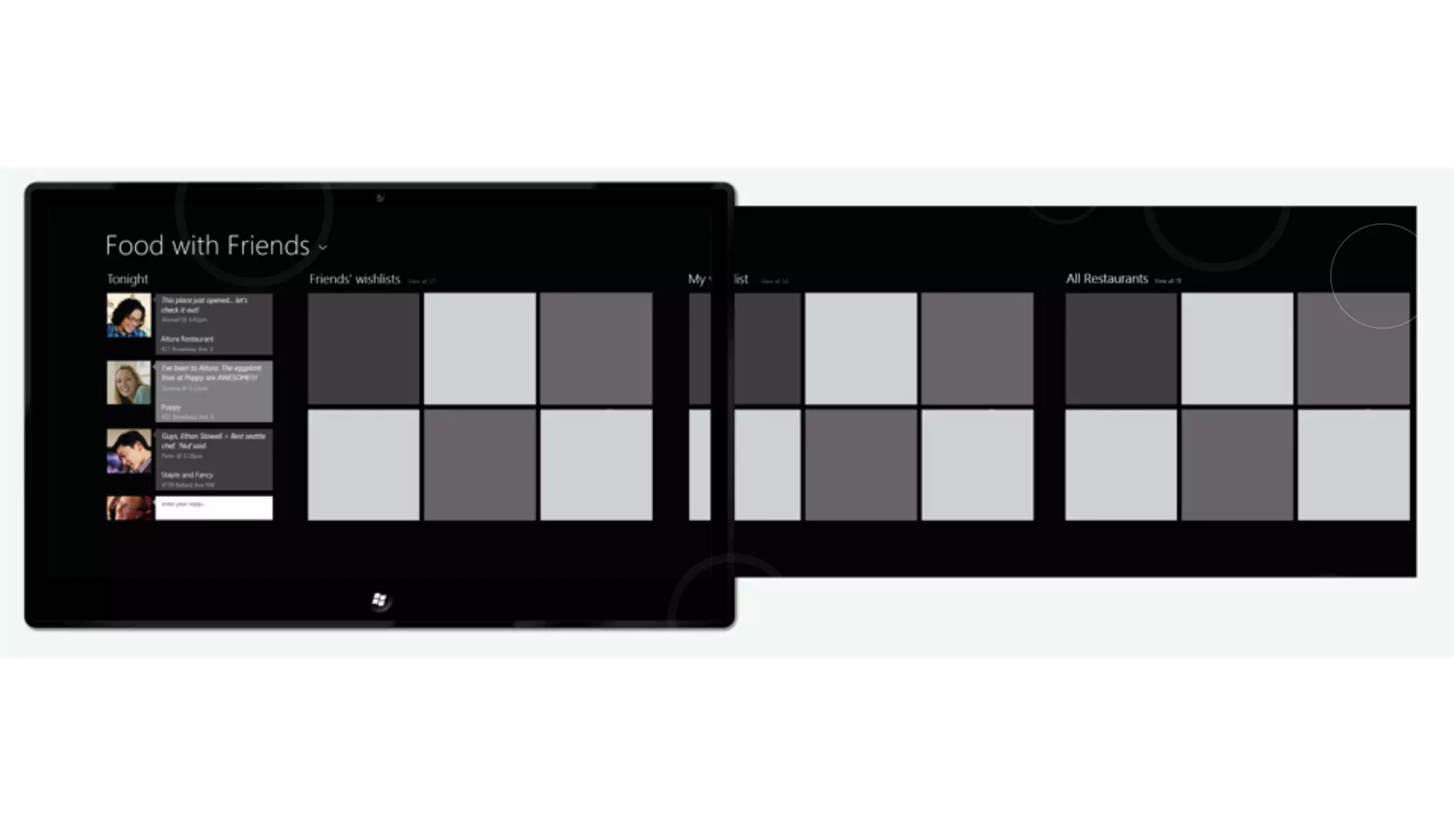Microsoft Design principles and UI