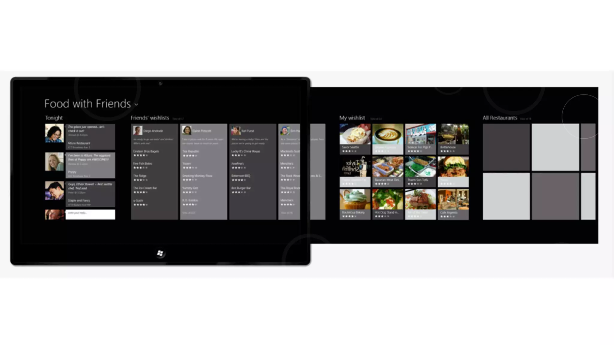 Microsoft Design principles and UI