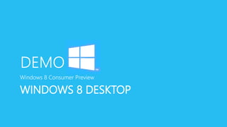 Windows 8 Consumer Preview | PDF