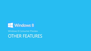 Windows 8 Consumer Preview | PDF
