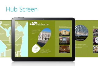 Hub Screen
 