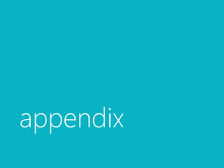 appendix
 