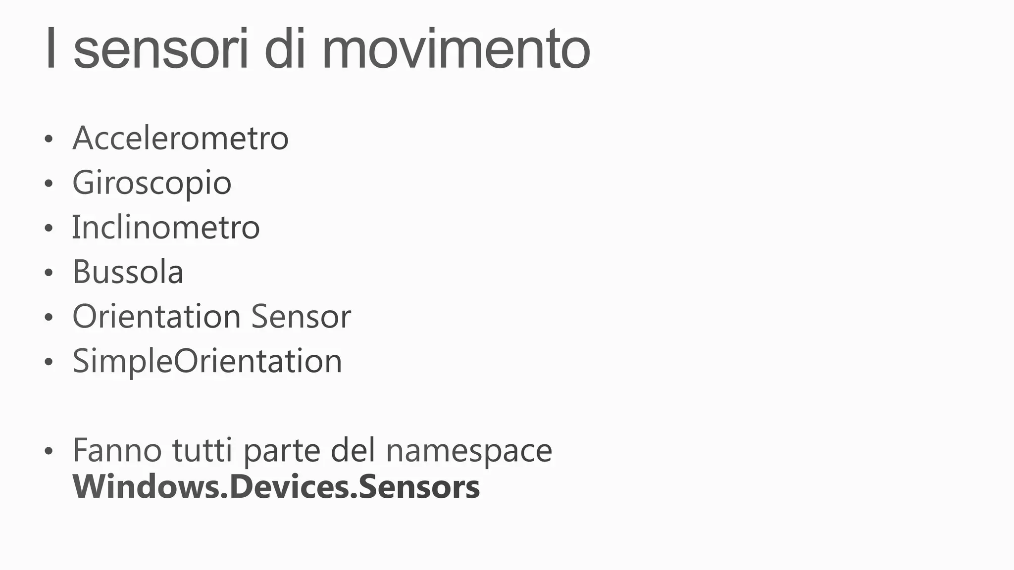 Windows 8 hardware sensors