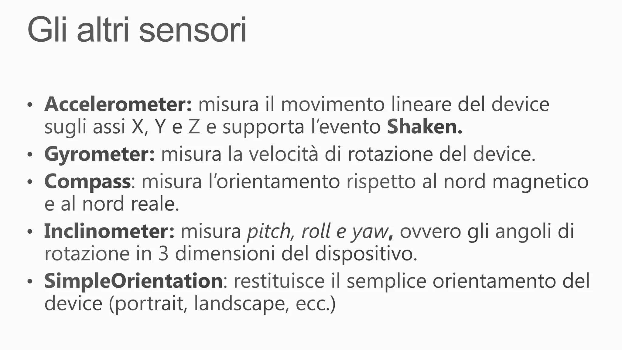 Windows 8 hardware sensors