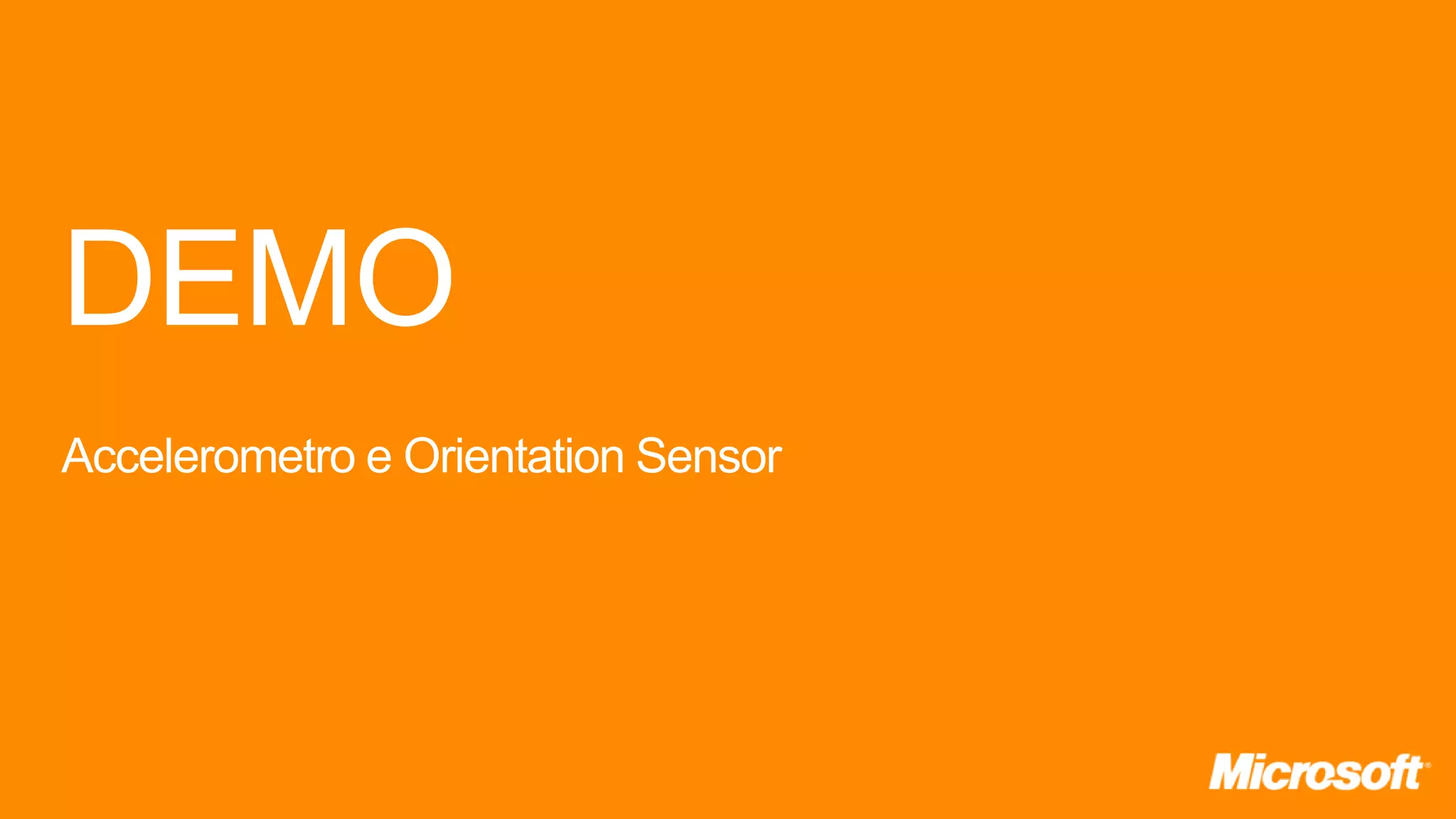 Windows 8 hardware sensors