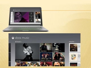 Windows 8 y xbox music