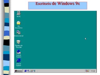 Escritorio  de Windows 9x 