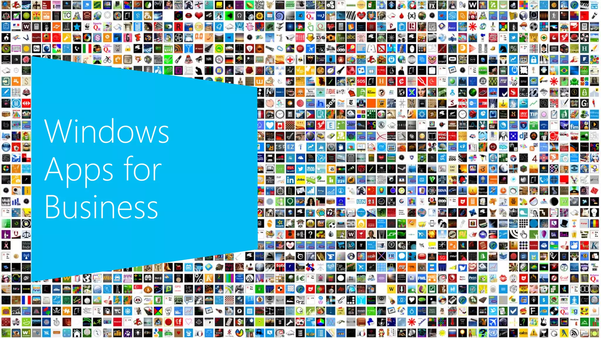 Windows
Apps for
Business
 