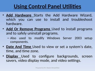 windows administration basics Introduction.ppt