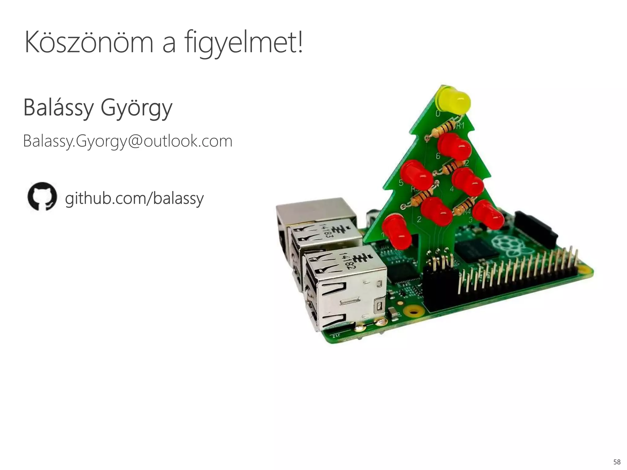 Windows a dobozban, avagy IoT fejlesztés C#-ban