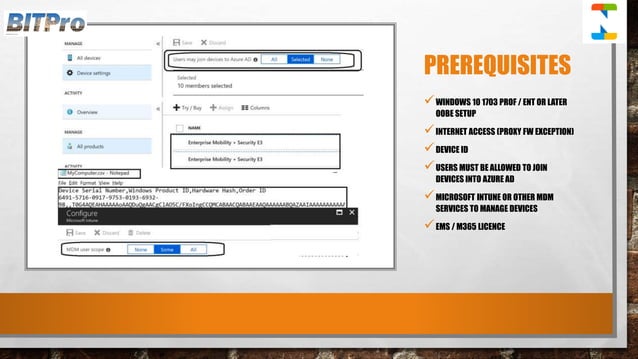 End to End Guide Windows AutoPilot Process via Intune | PPTX