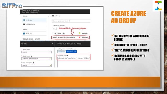 End to End Guide Windows AutoPilot Process via Intune