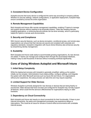 Windows Autopilot & Microsoft Intune_ Key Features, Benefits, and ...