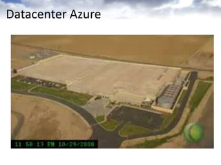 Windows Azure Platform Data CentersNorth America Region Europe Region Asia Pacific Region N. Europe  N. Central – U.S. W. Europe  S. Central – U.S. E. AsiaS.E. Asia6 datacenters em 3 continentes