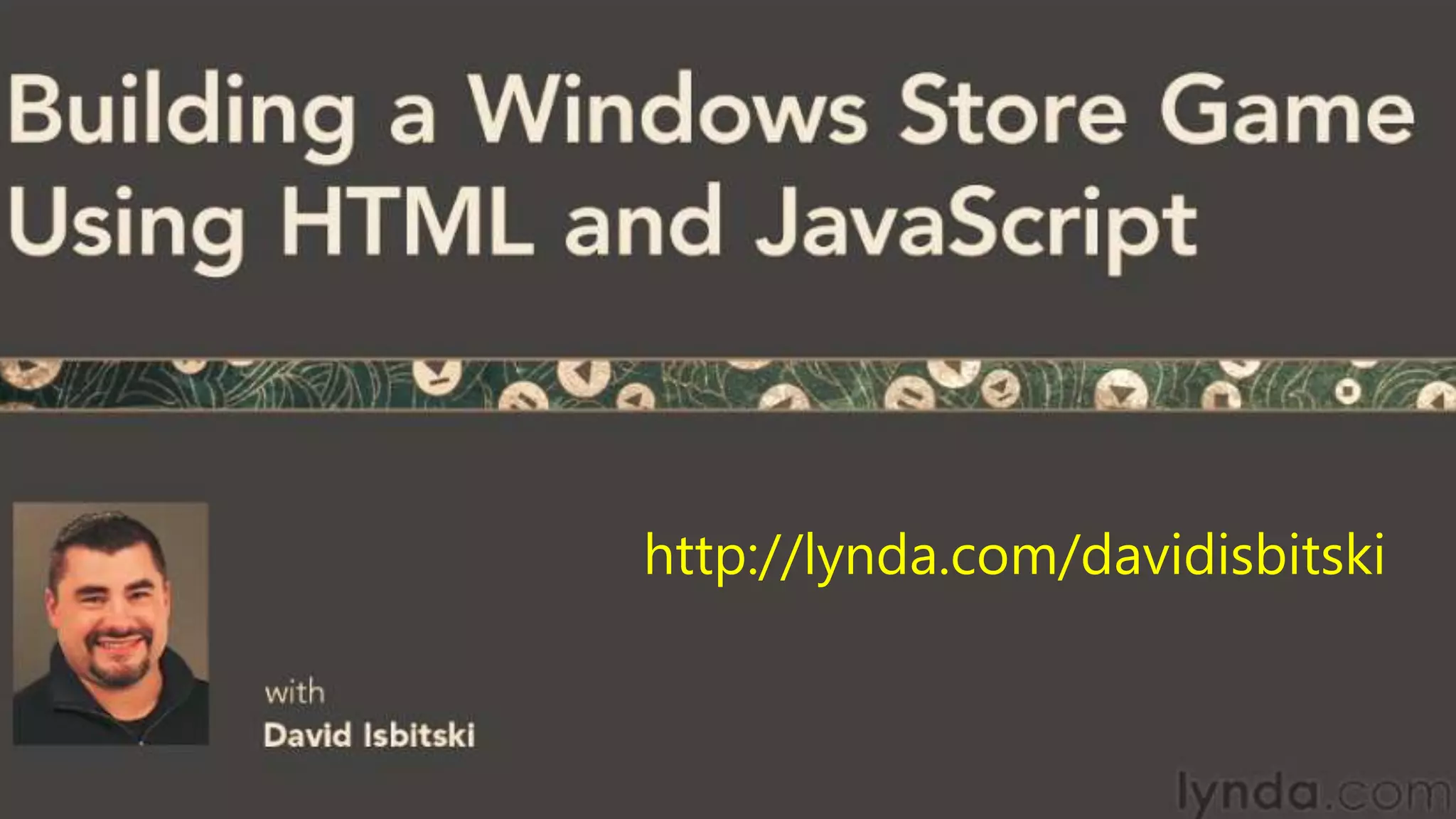 http://lynda.com/davidisbitski