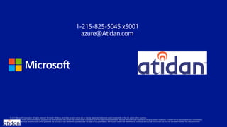 azure@Atidan.com
1-215-825-5045 x5001
azure@Atidan.com

 