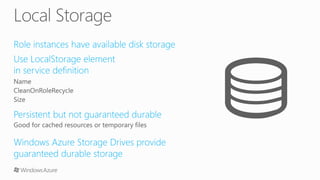 Windows Azure Compute