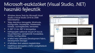 Microsoft Windows Azure Platform