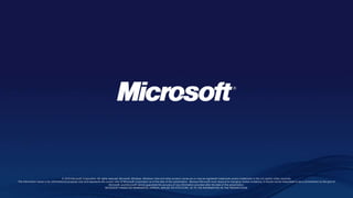 Microsoft Windows Azure Platform