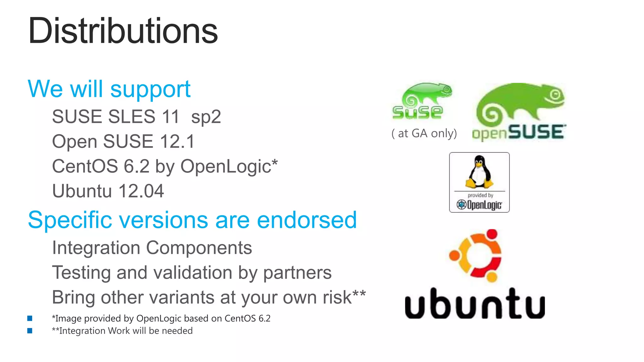 *Image provided by OpenLogic based on CentOS 6.2

 