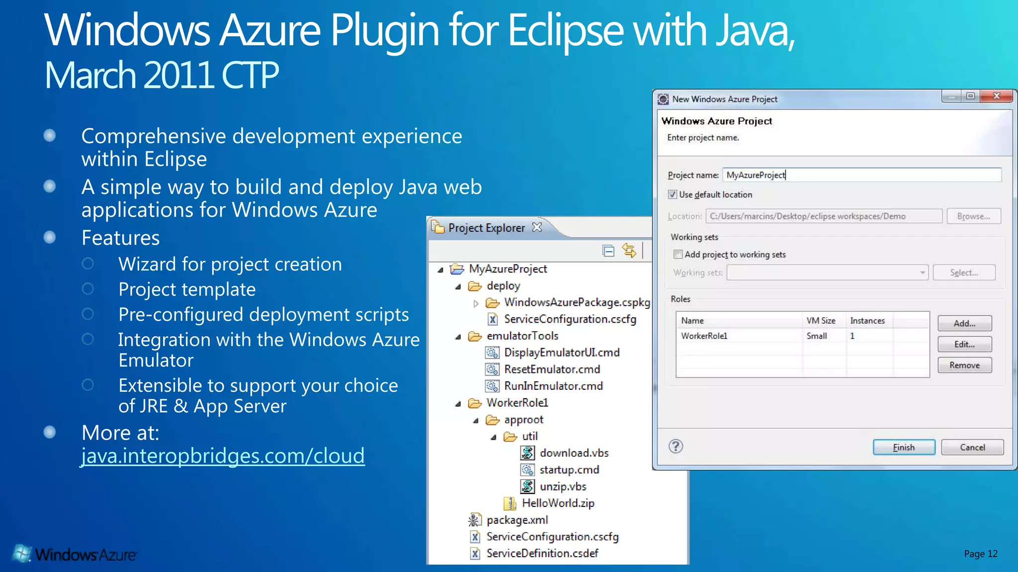 with March 2011 CTP java.interopbridges.com/cloud Page 12 